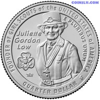 USA American Women Quarters 2025 - Juliette Gordon Low (D)