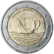 2 euro Portugal 2011 "Fernão Mendes Pinto"