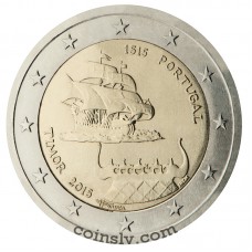 2 Euro Portugal 2015 "500 years of the first contacts with Timor"