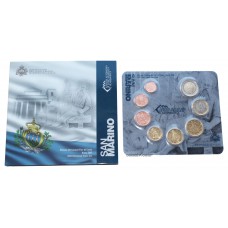 San Marino 2012 BU official euro set 1 cent - 2 euro